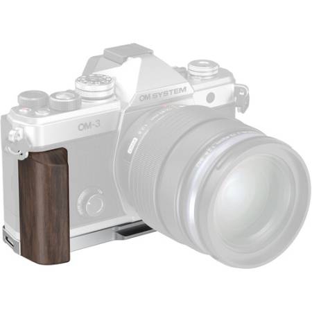 SmallRig 5563 - montażowa płytka L-kształtna + drewniany uchwyt, do OM System OM-3